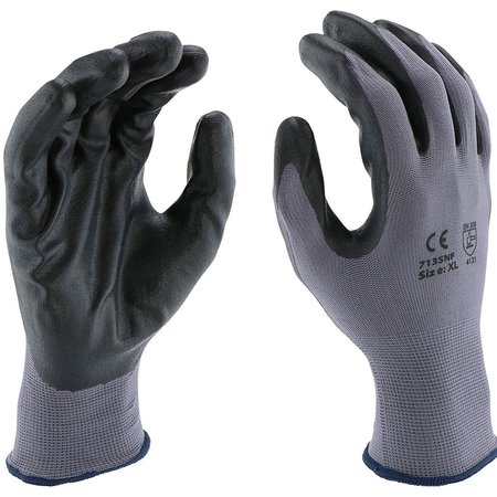 WEST CHESTER PROTECTIVE GEAR PosiGrip Foam Nitrile Palm Coated Nylon Gloves,  713SNF/S